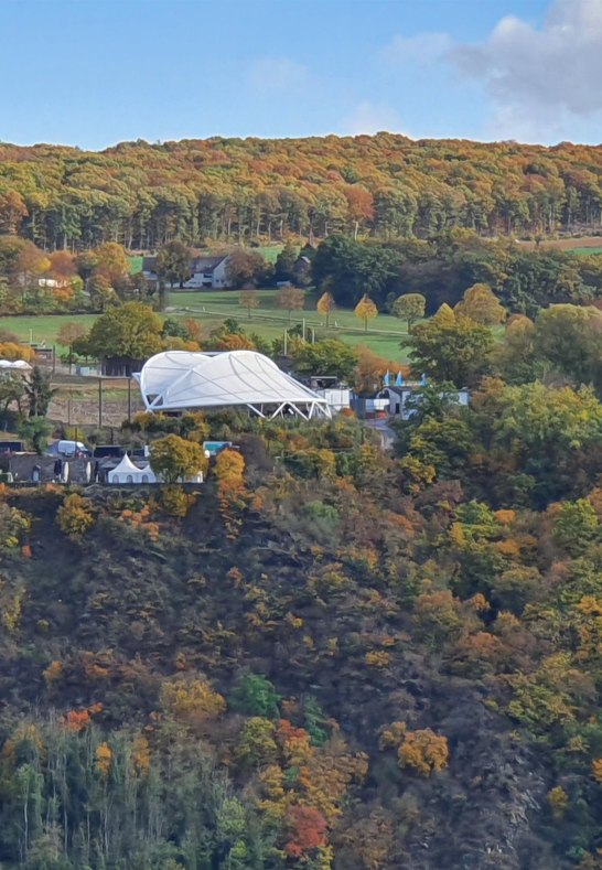 Blick auf die Loreleybühne | © T. Biersch