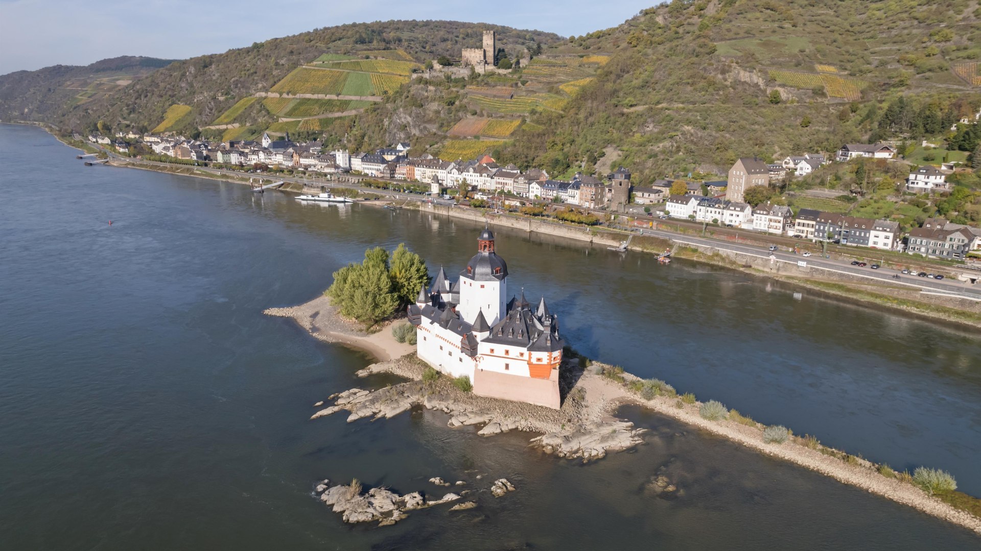 Pfalzgrafenstein von oben | © Andreas Pacek, fototour-deutschland.de