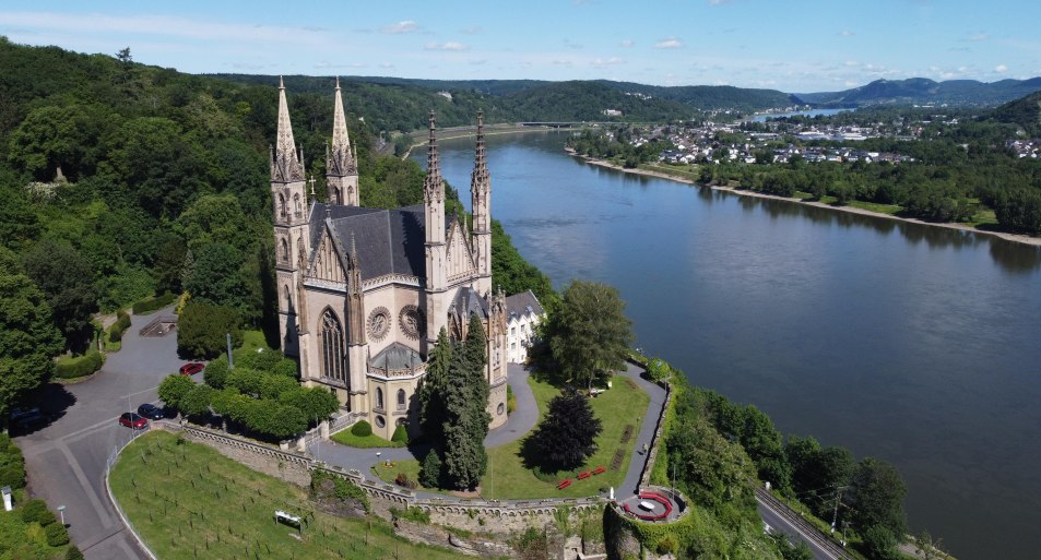 Blick auf die Apollinariskirche | © Dan Hummel, Stadt Remagen