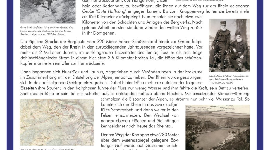 Infotalfel am Erzweg | © J. Gödert