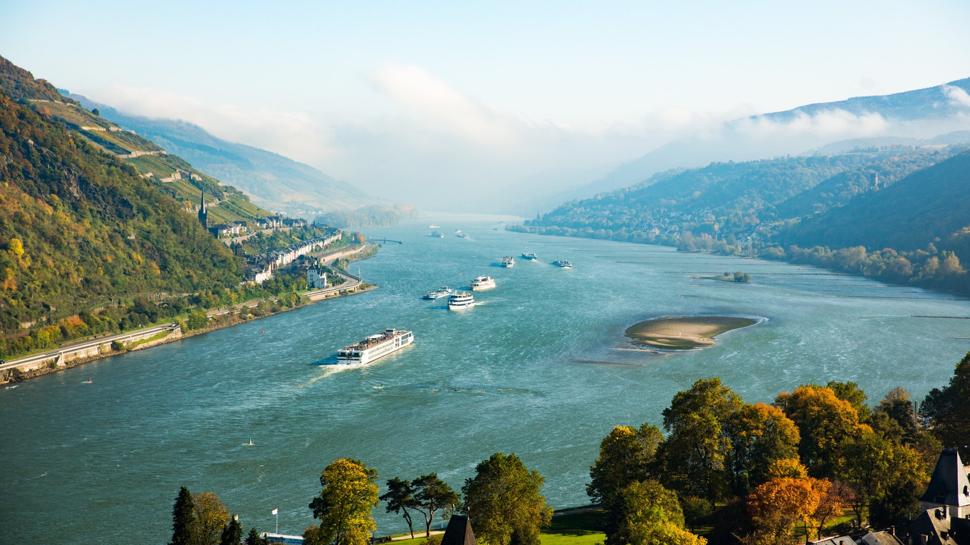 Blick auf Lorchhausen | © Henry Tornow