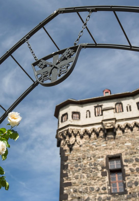 Burg mit Stadtwappen | © 90 Grad Photography/Hilger & Schneider GbR