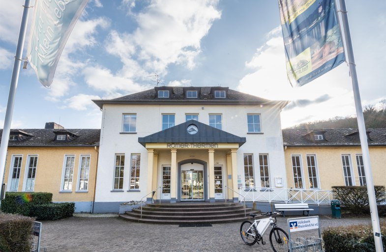 Römer-Thermen Eingang | © Dominik Ketz / Rheinland-Pfalz Tourismus GmbH