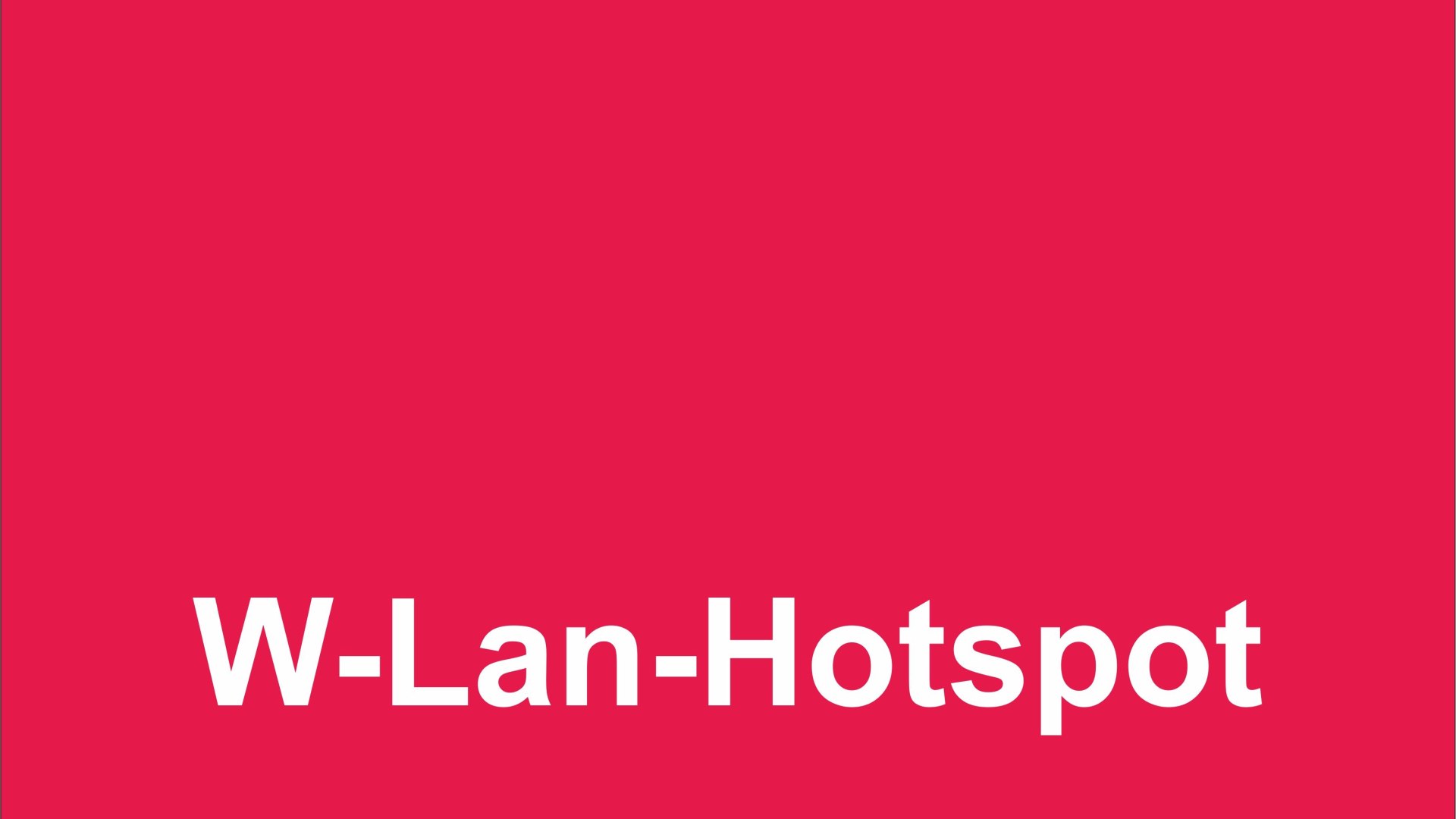 W-Lan Hotspot | © T. Biersch