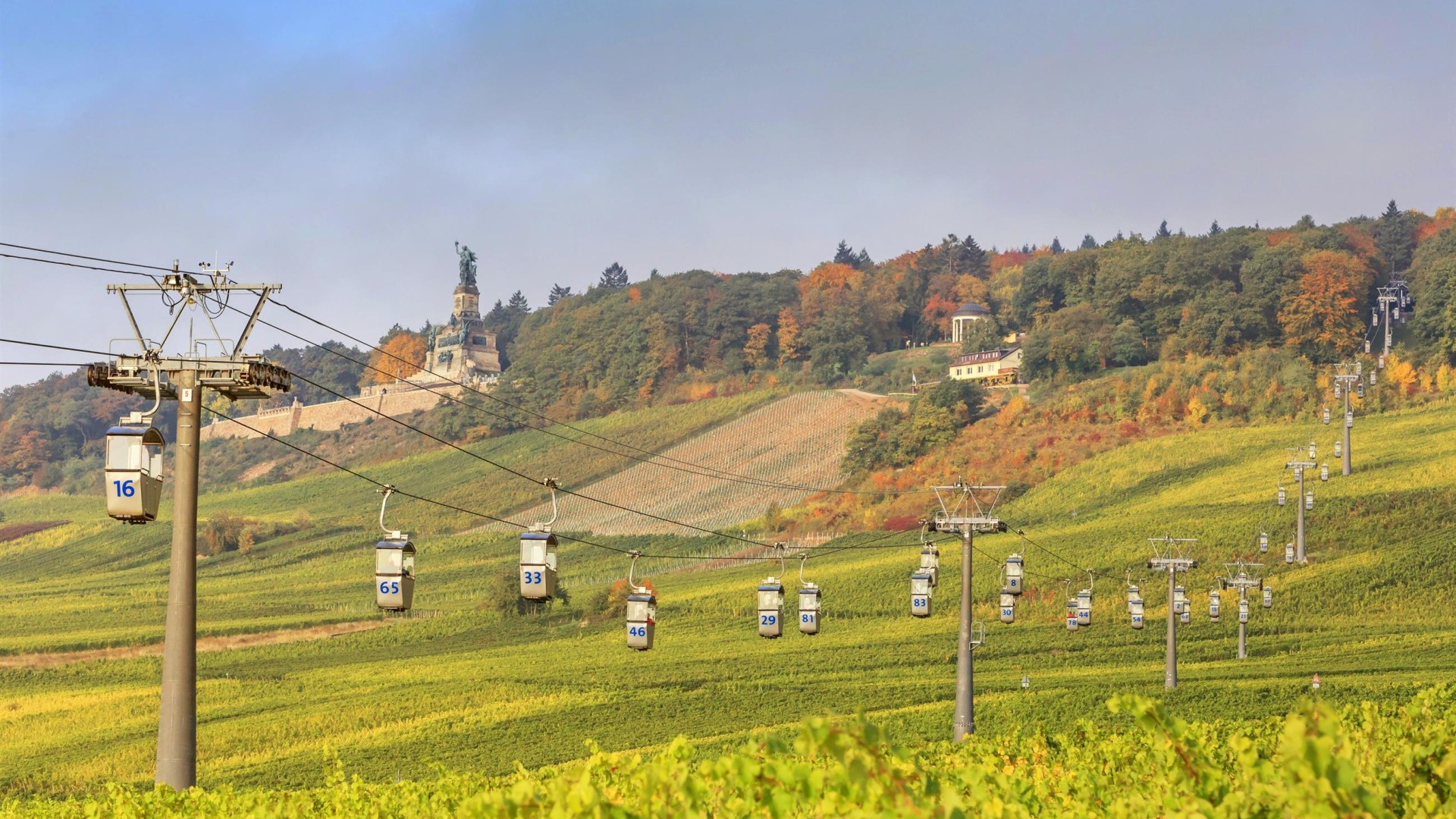 Cable car in autumn | © Marlis Steinmetz