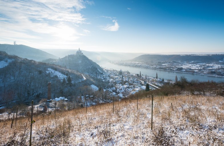 Marksburg_Schnee | © Dominik Ketz/Rheinland-Pfalz Tourismus GmbH