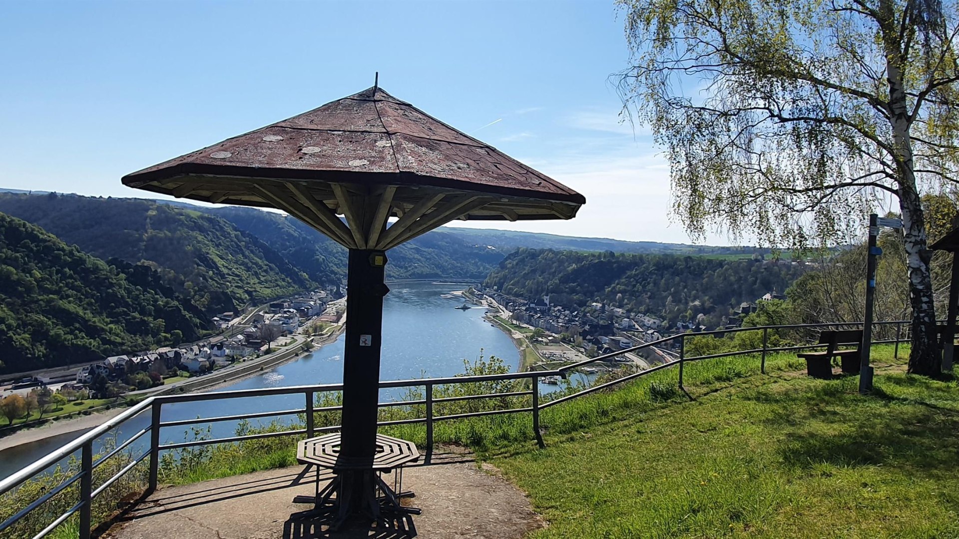 Werlauer Pilz mit Rheinblick | © T. Biersch