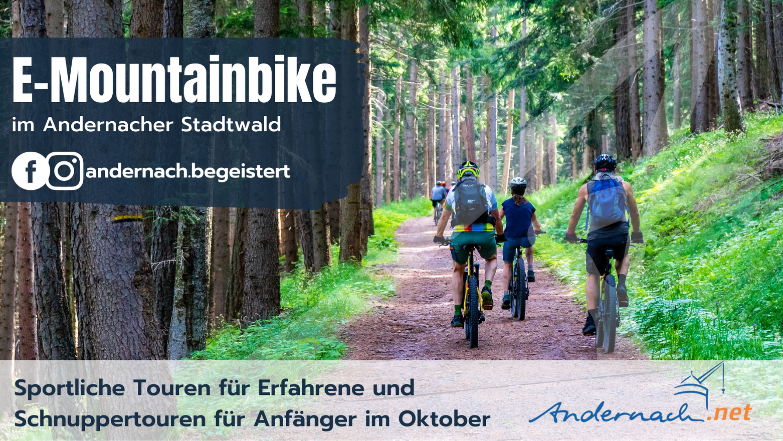 geführte Mountainbike- Tour | © Andernach.net