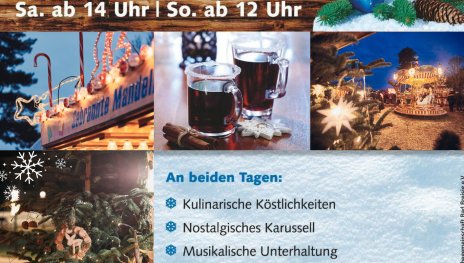 Plakat Weihnachtsmarkt 2024 | © Tourist-Info