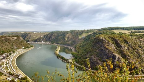 Ausblick von Maria Ruh auf den Loreleyfelsen | © Romantischer Rhein Tourismus GmbH