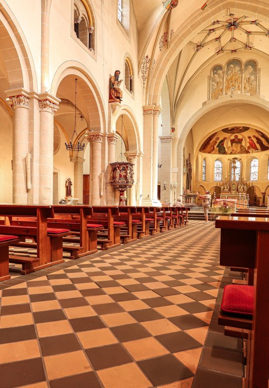 Basilika Innenraum | © Koblenz-Touristik GmbH / Johannes Bruchhof