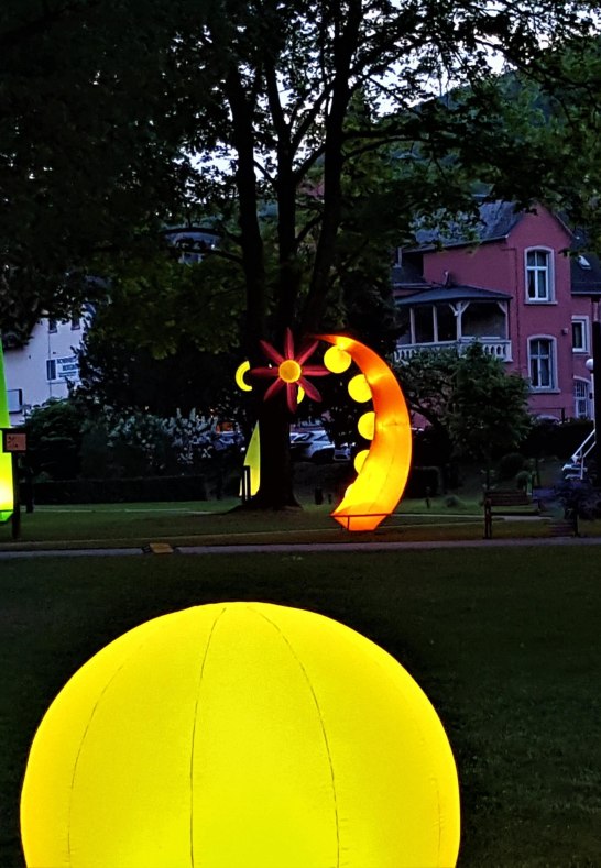 Illumination im Kurpark | © Tourist-Information Bad Breisig