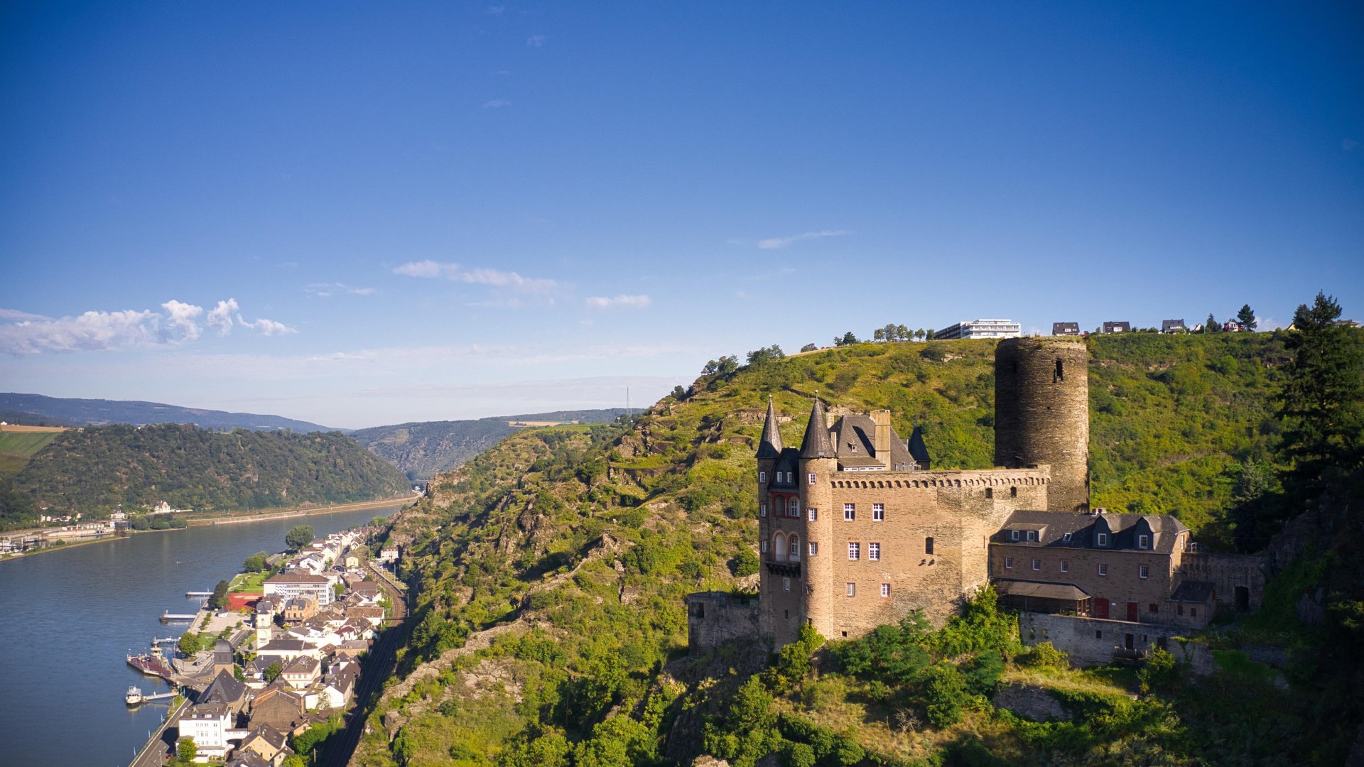 Burg Katz oberhalb von St. Goarshausen | © Sebastian Reifferscheid