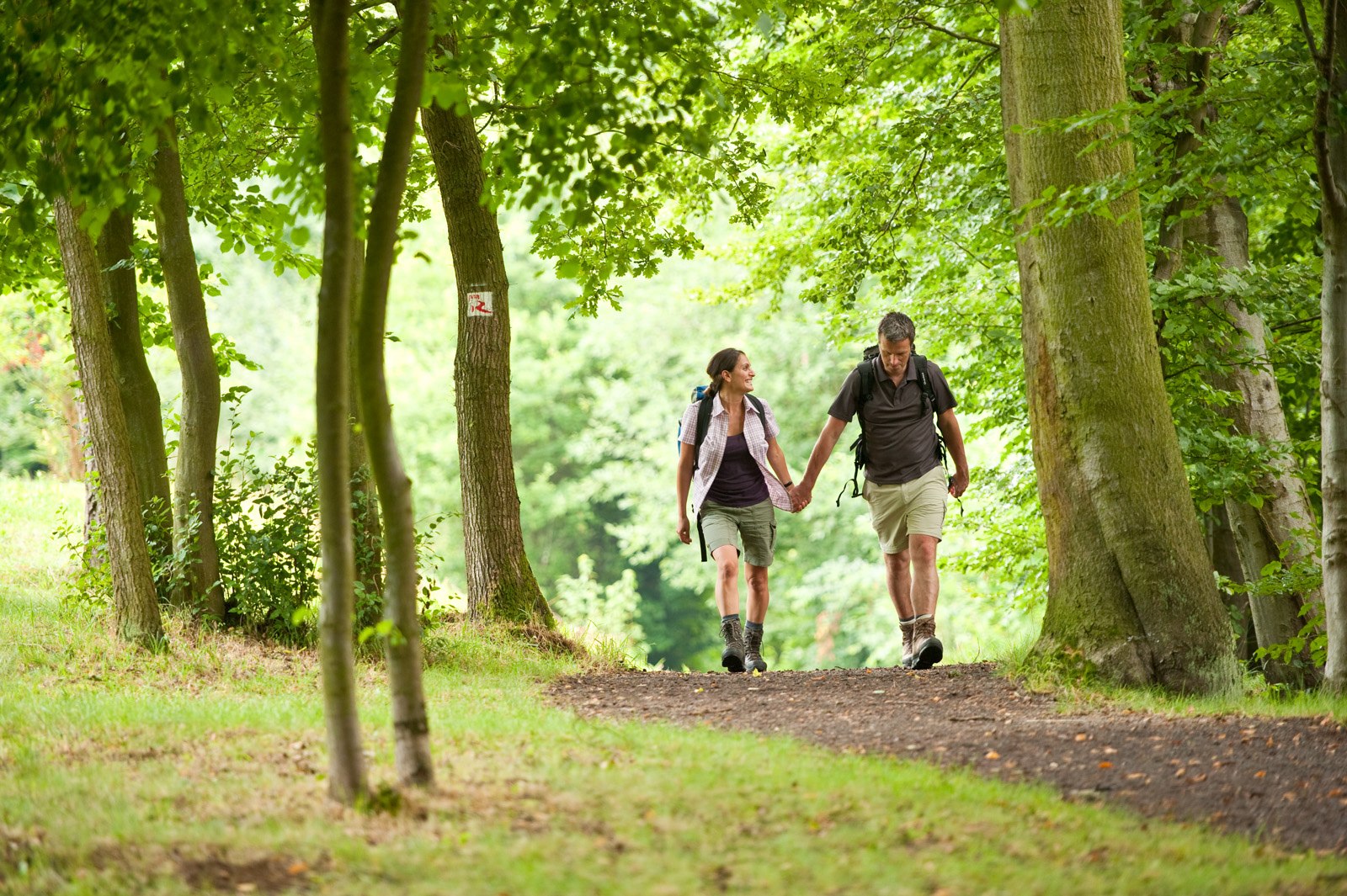 Wanderer bei Maria Ruh | © Dominik Ketz