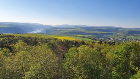 Turm Spitzer Stein Aussicht Oberwesel | © TI Hunsrück-Mittelrhein