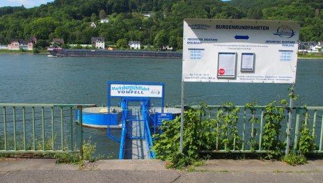 Anleger Marksburgschifffahrt Vomfell | © Stadt Lahnstein