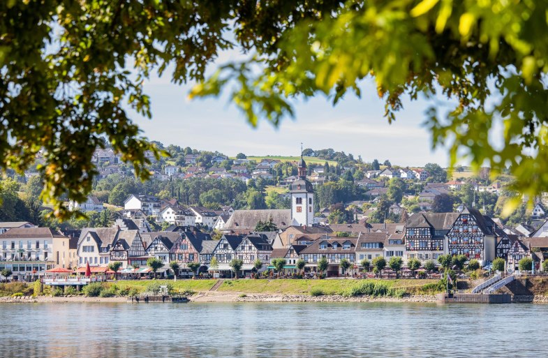 Blick von Bad Hönningen auf Bad Breisig | © Tourist-Information Bad Breisig