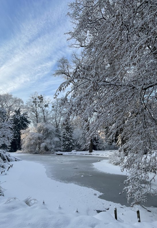 Schlosspark im WinterII | © Stadt Bendorf