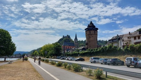 Schönburg, Liebfrauenkirche und Haagsturm in Oberwesel | © Thomas Biersch, Tourist-Info Hunsrück-Mittelrhein - Zentrum am Park