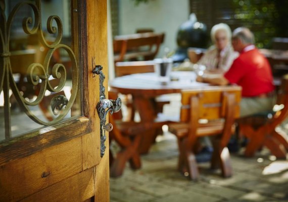 Biergarten | © Andrea Rüdell