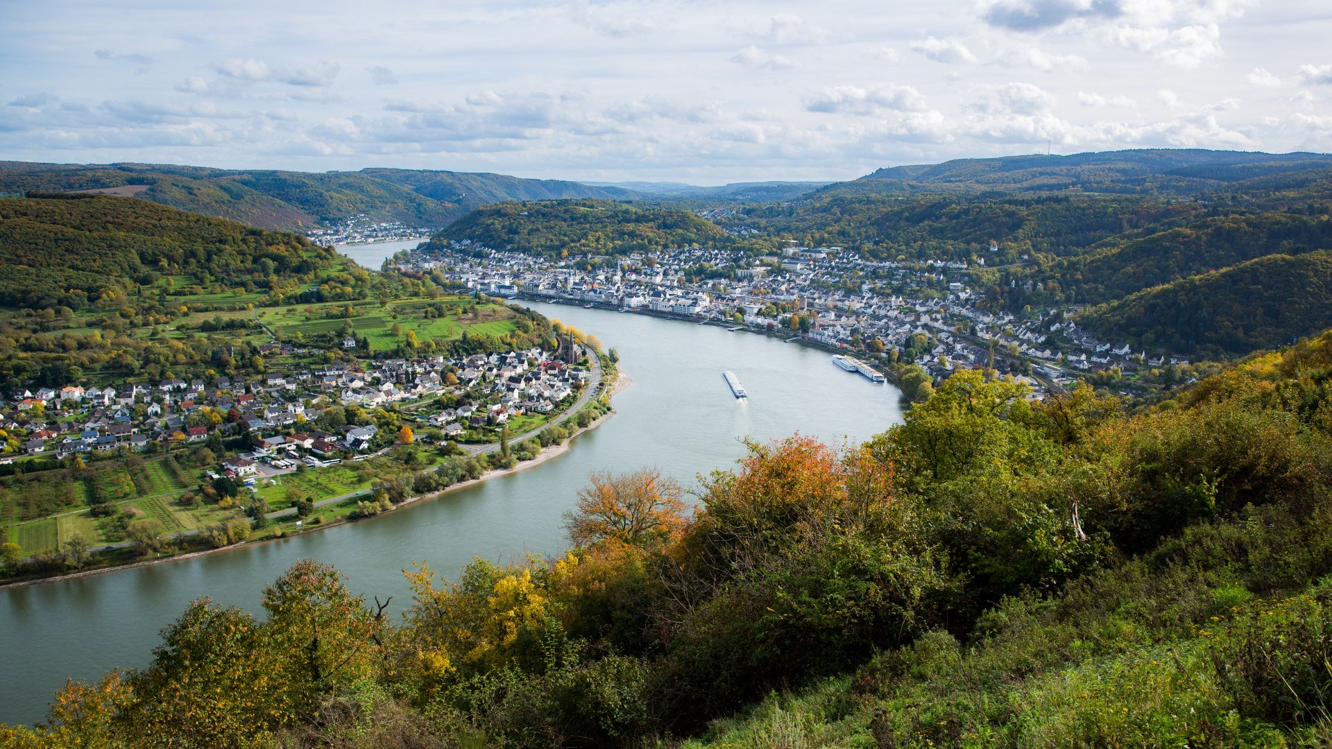 Blick auf Filsen und Boppard | © Henry Tornow