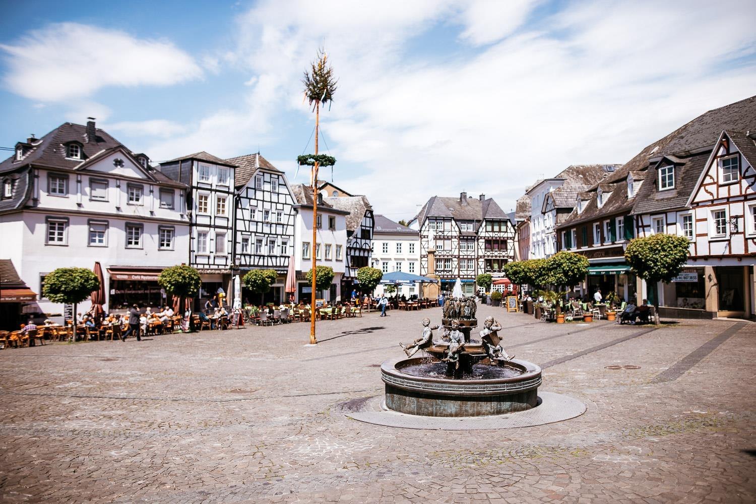 Marktplatz Linz am Rhein | © Frank Metzemacher, Lichtreim