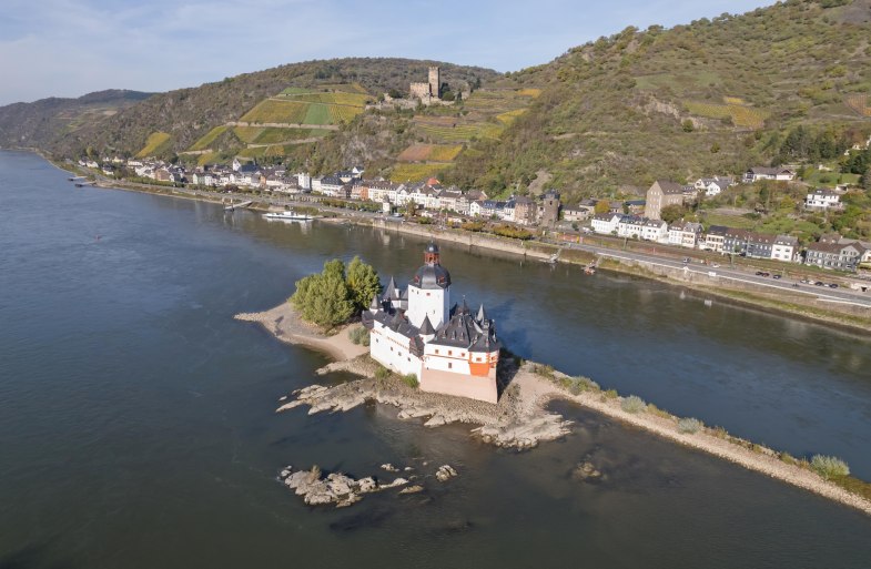 Pfalzgrafenstein von oben | © Andreas Pacek, fototour-deutschland.de